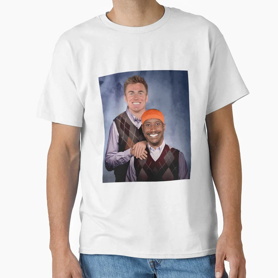 Bo Nix Courtland Sutton Football T-Shirt - Streetwear Style for Adults