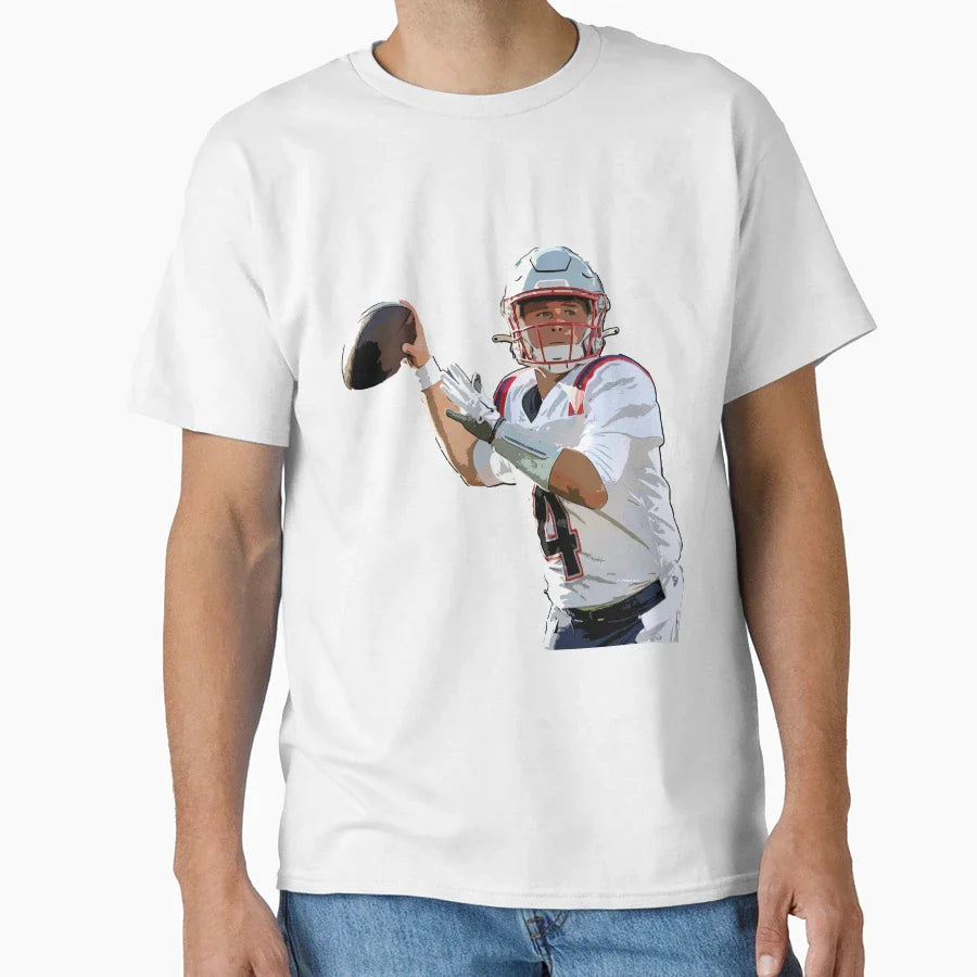 Bailey Zappe T-Shirt - Aesthetic Graphic Unisex