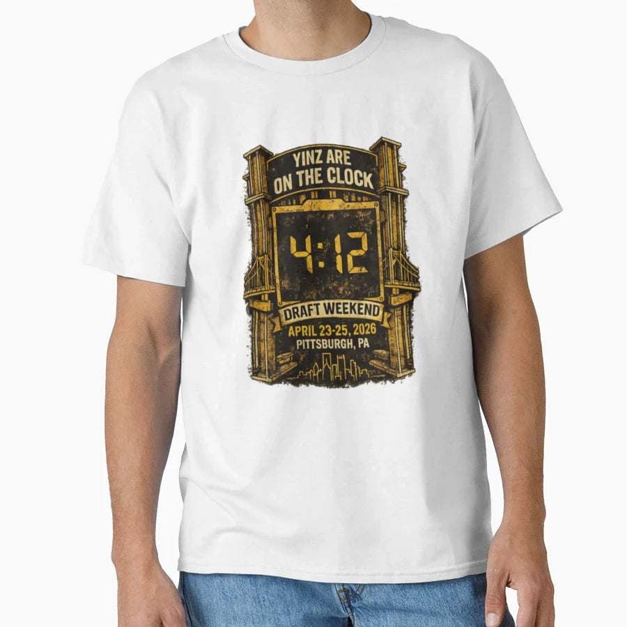 Pittsburgh Draft 2026 T-Shirt - Graphic Print for Adults