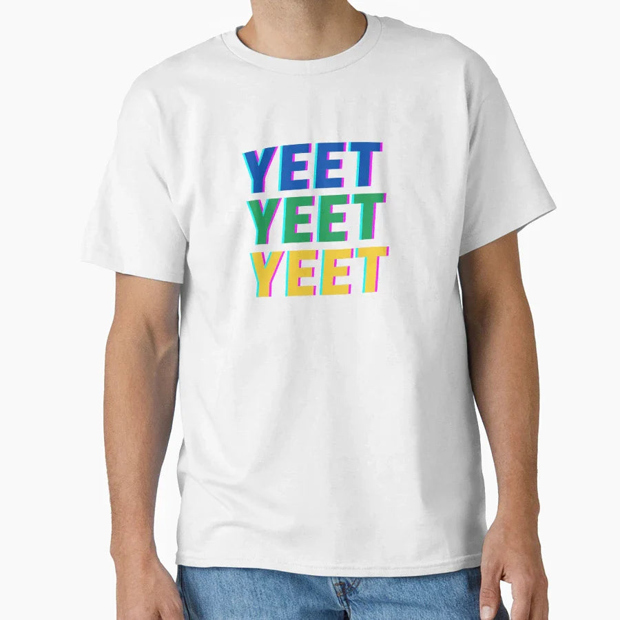 Yeet T-Shirt - Minimalist Print for Adults