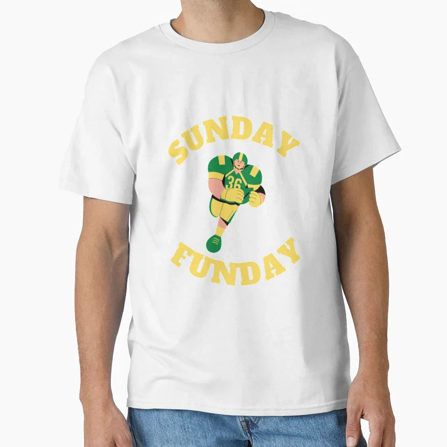 Sunday Funday T-Shirt - Aesthetic Graphic Unisex