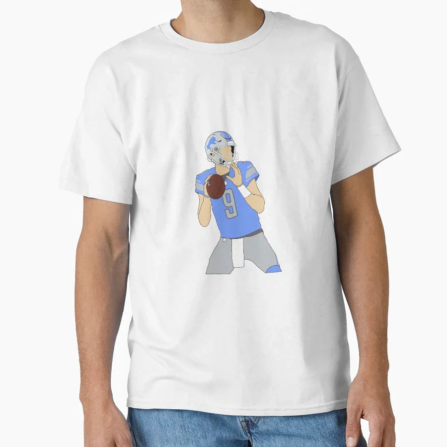 Detroit Lions MS T-Shirt - Casual Everyday Wear Unisex
