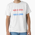 Take Knee Raise Fist Make Stand T-Shirt - Aesthetic Graphic Unisex