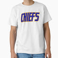 Charlestown Chiefs Ice Hockey Team Logo T-Shirt - Graphic Print Men Women