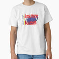 American Football Character T-Shirt - Custom Art Print for Adults