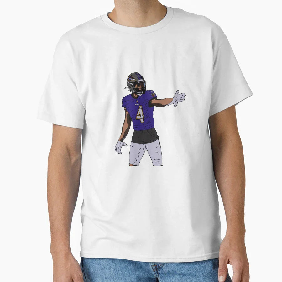 Zay Flowers T-Shirt - Streetwear Style for Adults