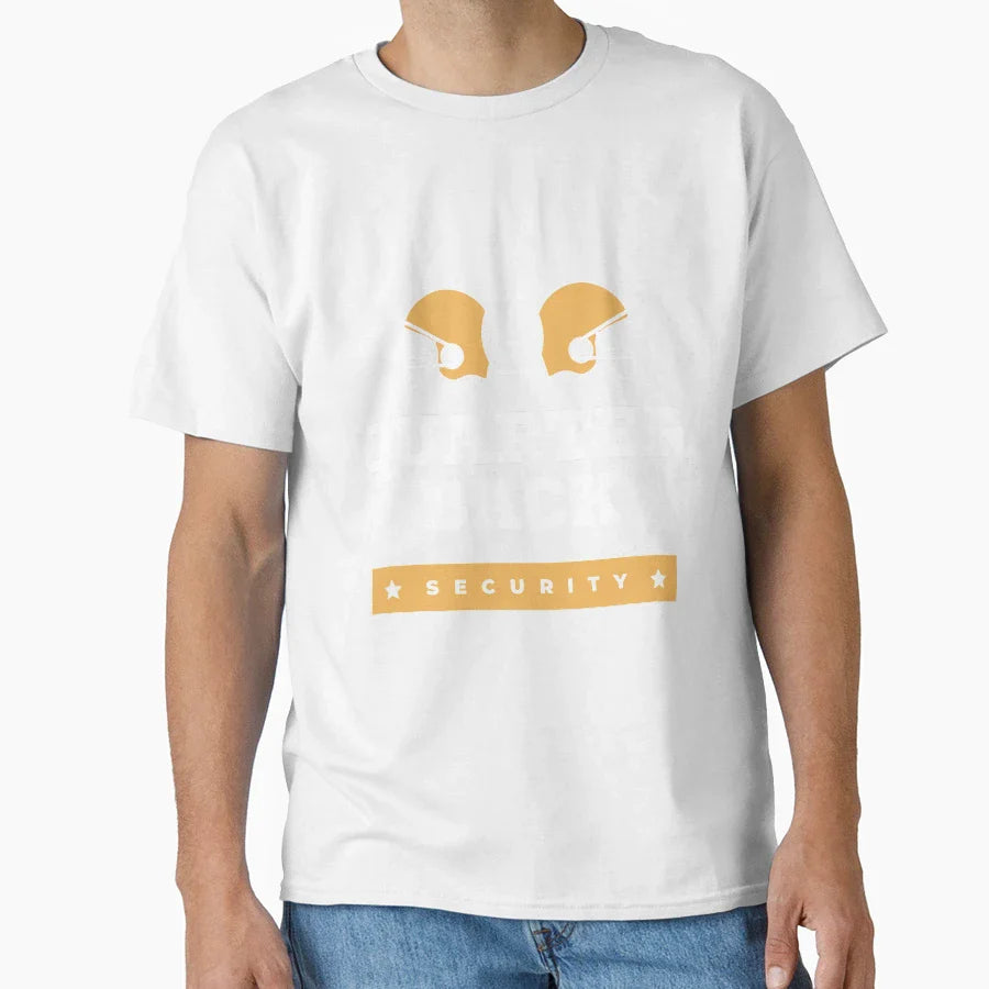 Quarterback Security T-Shirt - Casual Everyday Wear Unisex