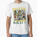 Tucker Kraft Football T-Shirt - Minimalist Print for Adults