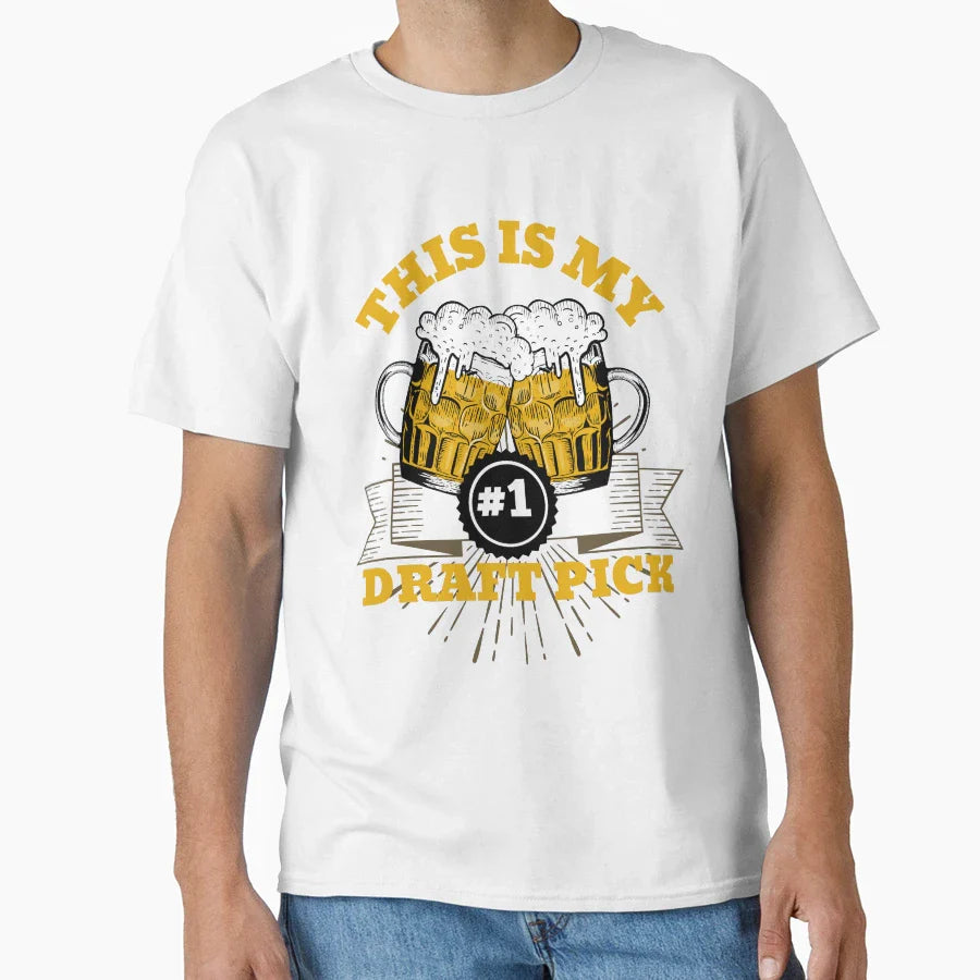 This Is My 1 Draft Pick T-Shirt - Streetwear Style Unisex