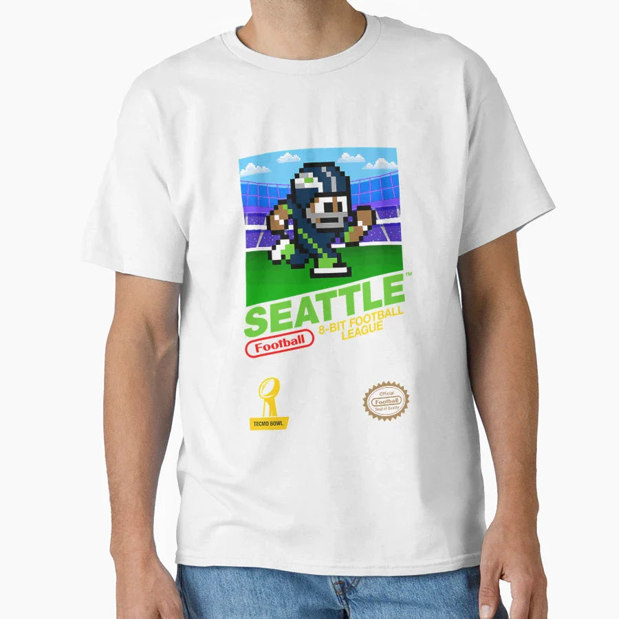 Seattle Seahawks T-Shirt - Graphic Print Unisex