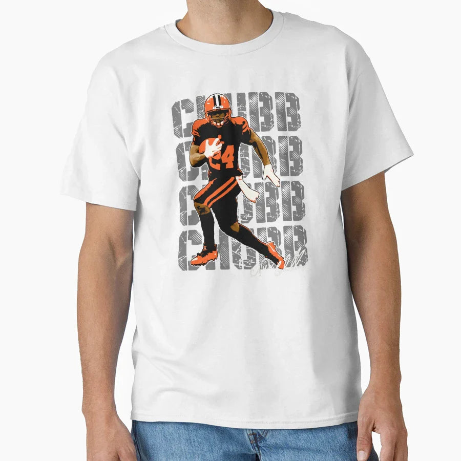 Nick Chubb T-Shirt - Custom Art Print Unisex
