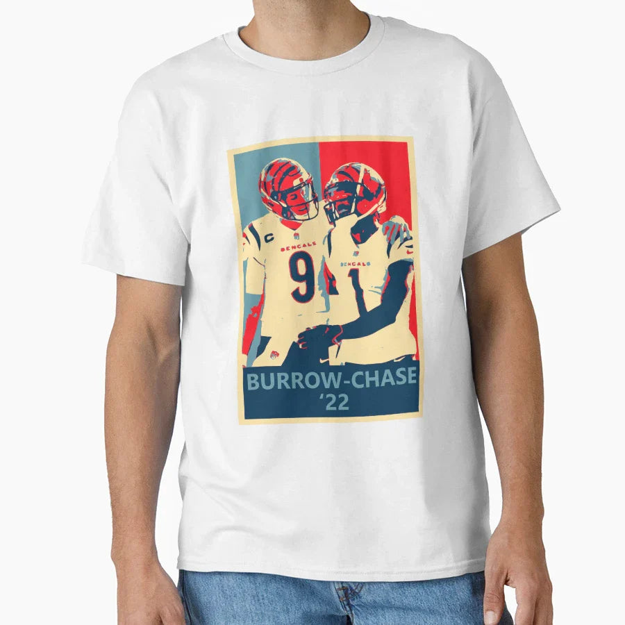 JB Jamarr Chase Campaign T-Shirt - Trendy Graphic for Adults