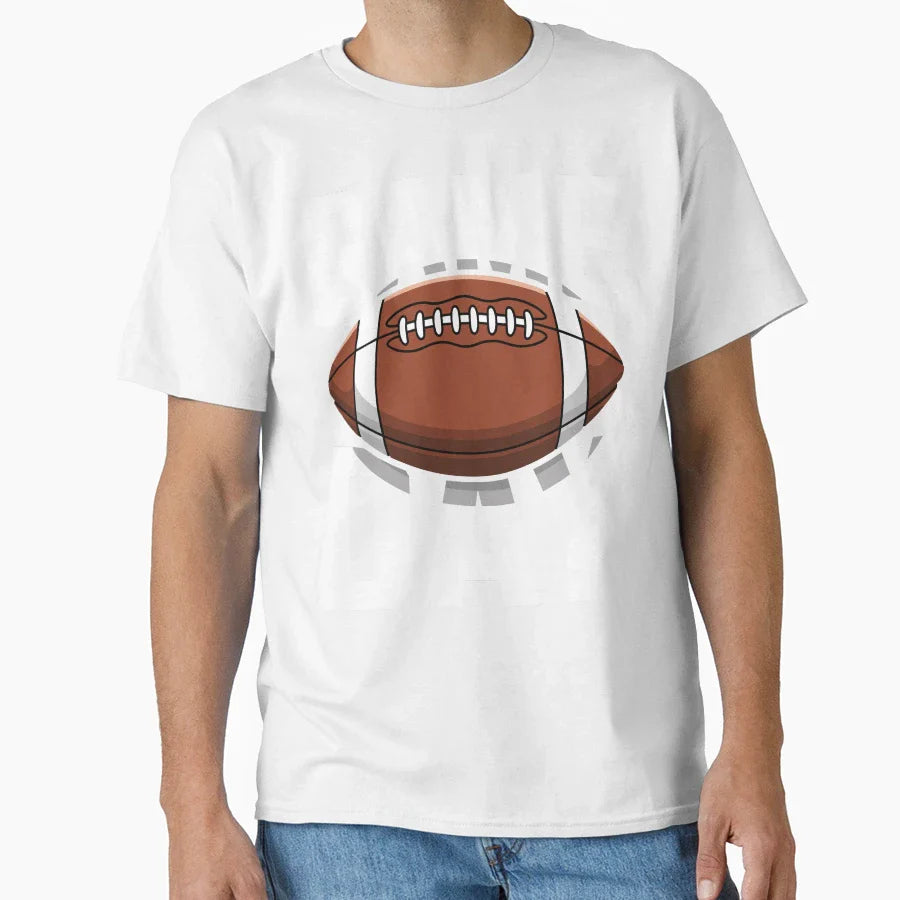 Game Day Football Fans T-Shirt - Casual Everyday Wear Unisex