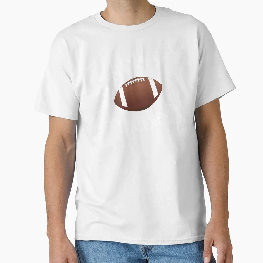 Sunday Funday Football Sport Short T-Shirt - Graphic Print for Adults