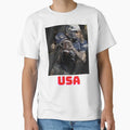 Usa Rugby T-Shirt - Minimalist Print for Adults