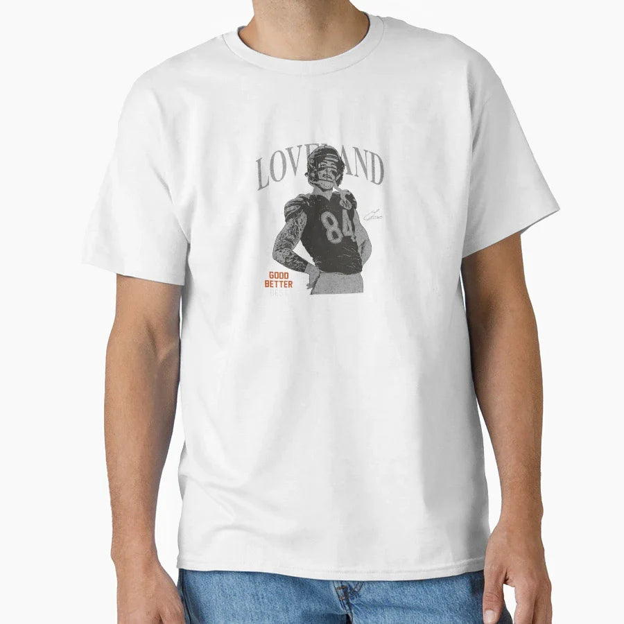 Colston Loveland Football Comfort T-Shirt - Novelty Apparel Men Women