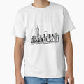 AR Jets Welcome To New York T-Shirt - Graphic Print Unisex