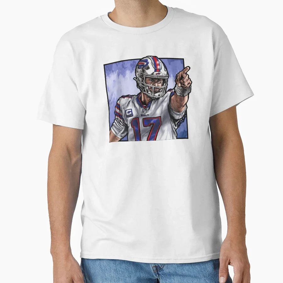 Allen First Down T-Shirt - Fun Novelty Design for Adults