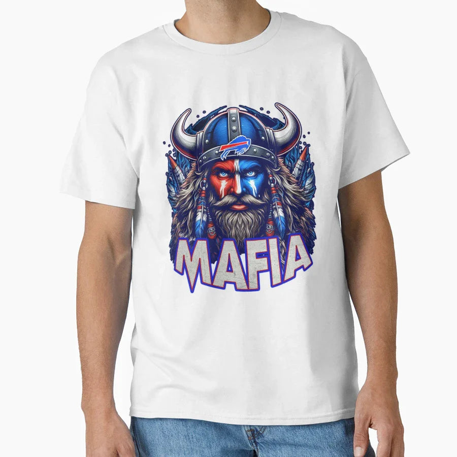 Bills Mafia Unstoppable Fan Force T-Shirt - Custom Art Print Men Women