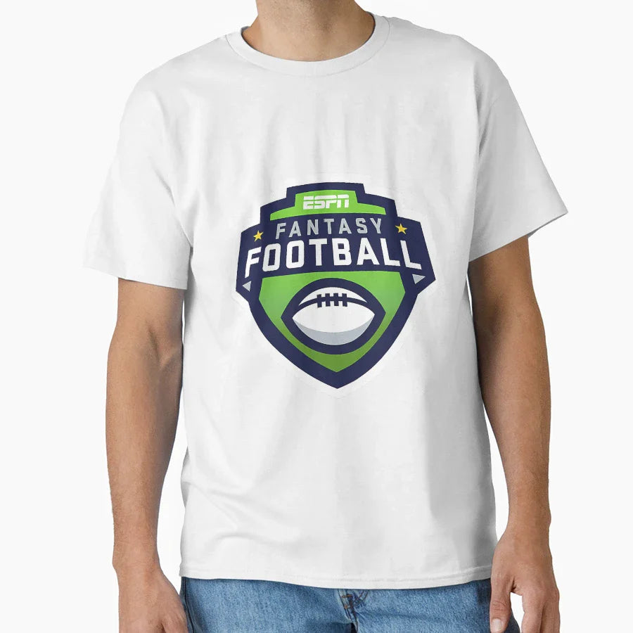 Espn Fantasy Football Logo C2 T-Shirt - Fun Novelty Design Unisex