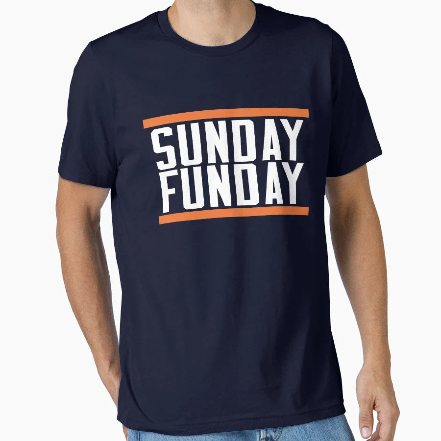 Sunday Funday T-Shirt - Minimalist Print Unisex