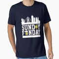 Sunday Funday Football T-Shirt - Unique Graphic Unisex