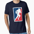 Dynamic Blue And Red Nfl American T-Shirt - Custom Art Print Men Women