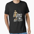 Im Here To Drink And Draft Kickers Im T-Shirt - Trendy Graphic Men Women