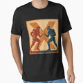 Split Warrior Dual Sport Football T-Shirt - Streetwear Style Men Women