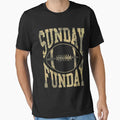 Sunday Funday Football T-Shirt - Fun Novelty Design for Adults