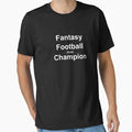Fantasy Football Draft Champion T-Shirt - Fun Novelty Design Men Women