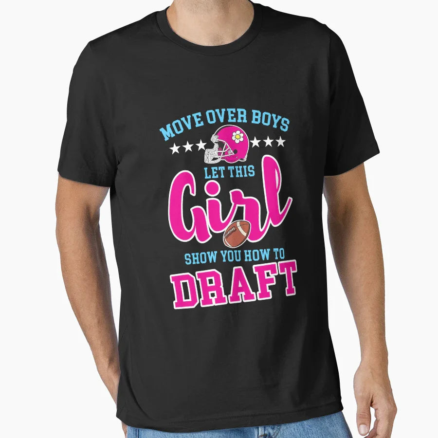 Fantasy Football Draft T-Shirt - Trendy Graphic Men Women