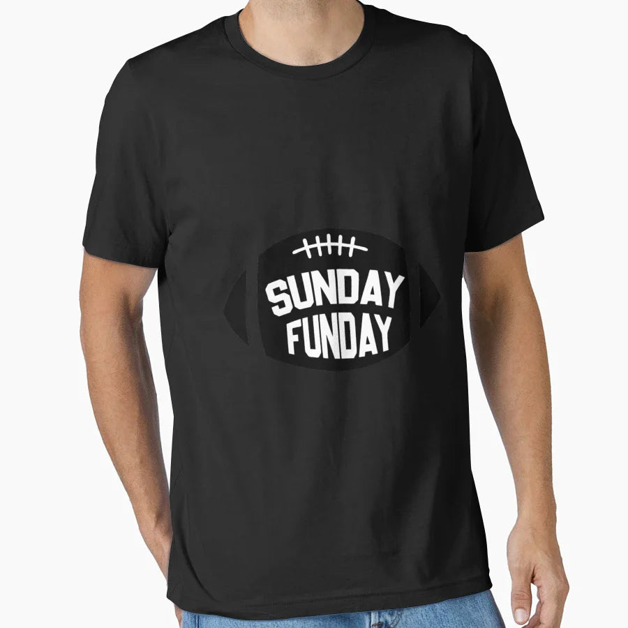 Sunday Is Funday T-Shirt - Custom Art Print for Adults