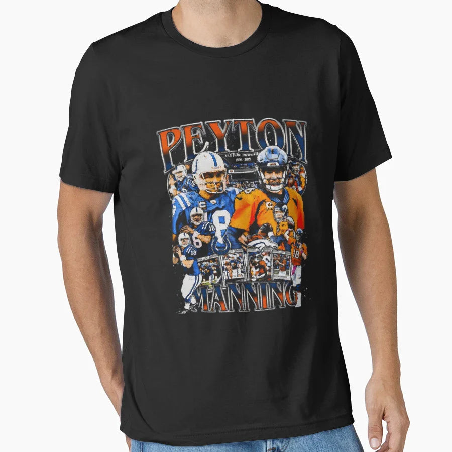 Peytonmanning T-Shirt - Graphic Print Men Women