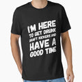 I Drink And Draft Funny Fantasy T-Shirt - Fun Novelty Design for Adults