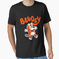 Bludey Orange Variation C T-Shirt - Novelty Apparel Unisex