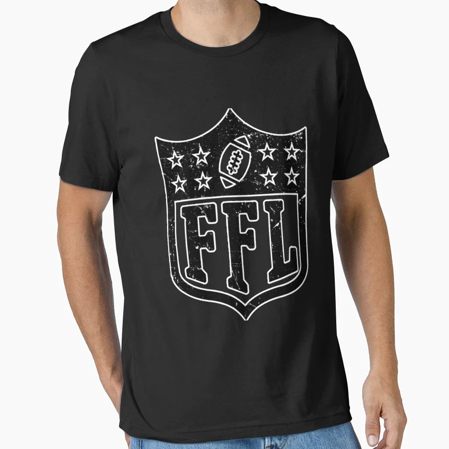Fantasy Football Distressed Ffl League T-Shirt - Streetwear Style Men Women