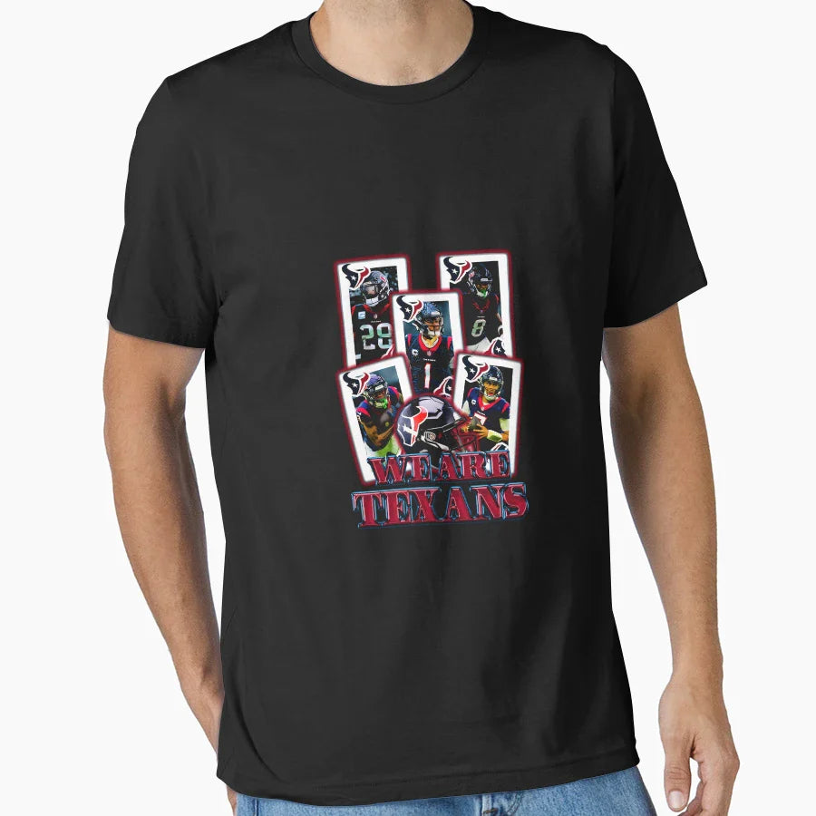Houston Team We Are Texans T-Shirt - Streetwear Style for Adults