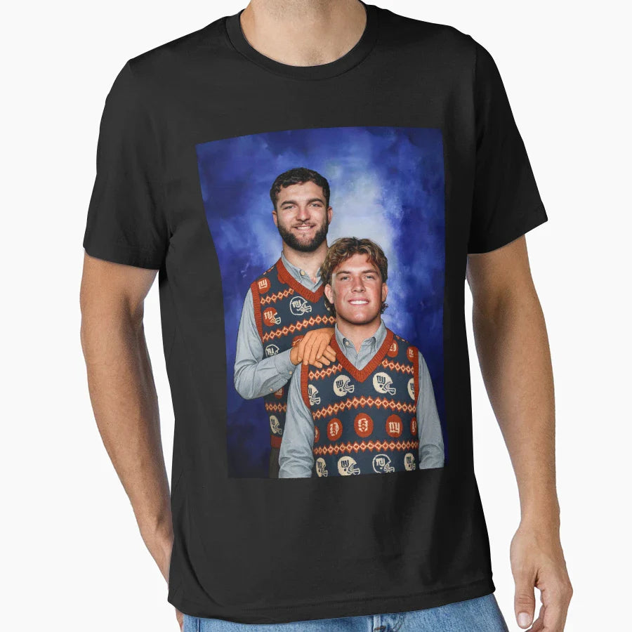 Jaxson Dart Cam Skattebo New York T-Shirt - Casual Everyday Wear Men Women