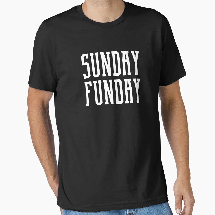 Sunday Funday 2 T-Shirt - Aesthetic Graphic Men Women