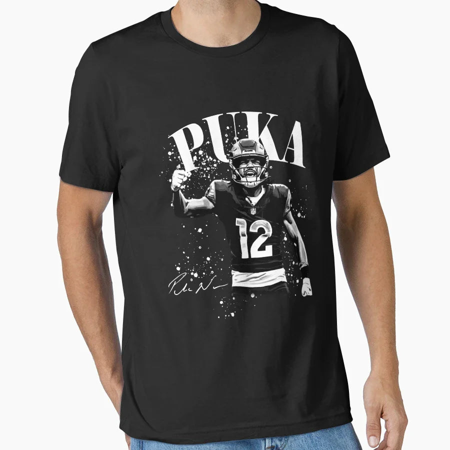 Puka Nacua Breached Art T-Shirt - Streetwear Style Men Women