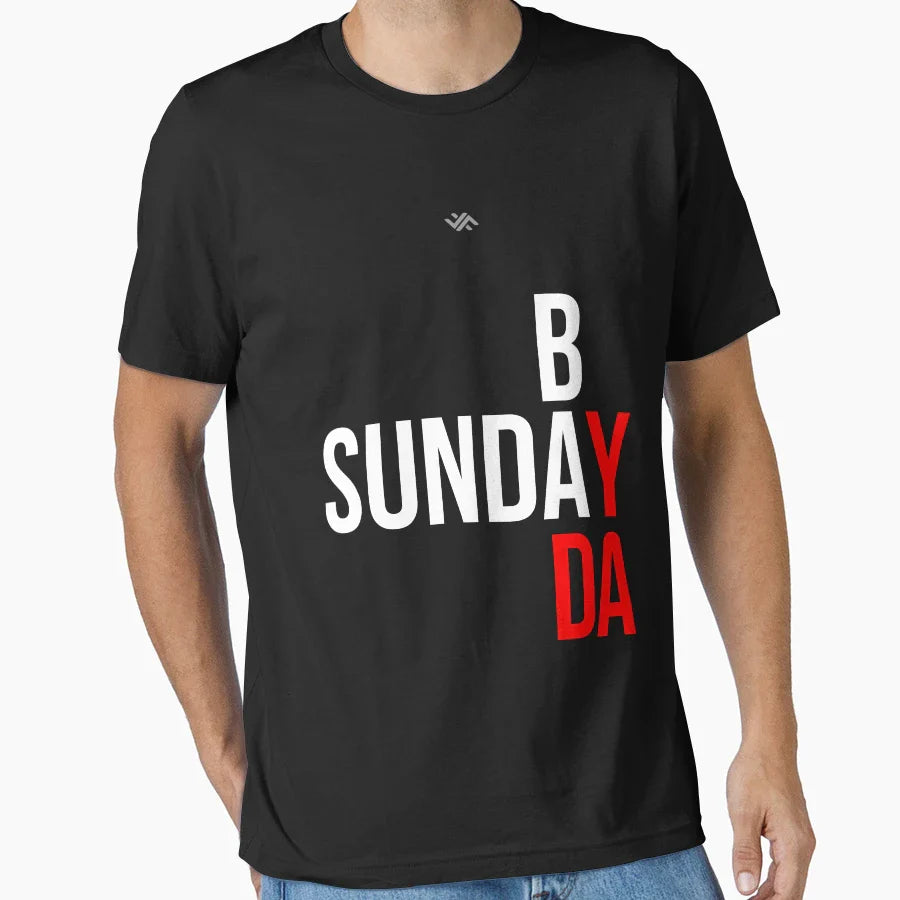 Sunday Badday T-Shirt - Trendy Graphic Men Women
