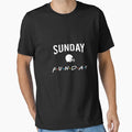 Sunday Funday Football T-Shirt - Trendy Graphic Unisex