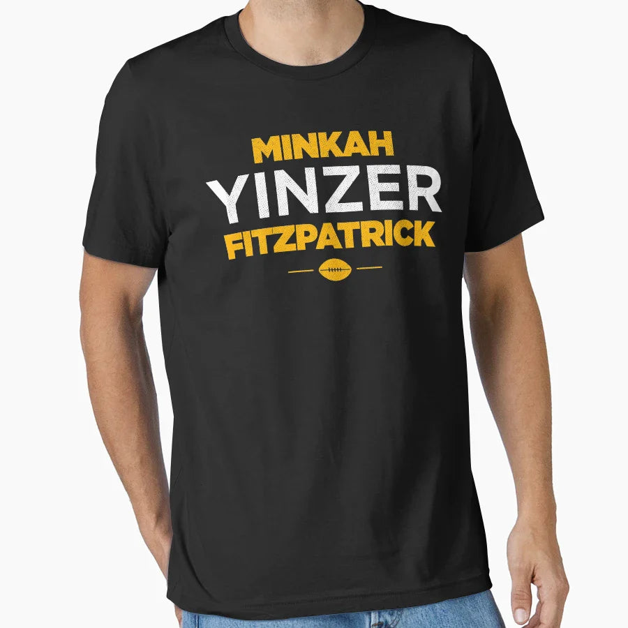 Minkah Yinzer Fitzpatrick T-Shirt - Graphic Print Men Women