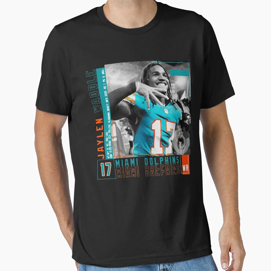 Jaylen Sport Waddle Football Edit T-Shirt - Novelty Apparel for Adults
