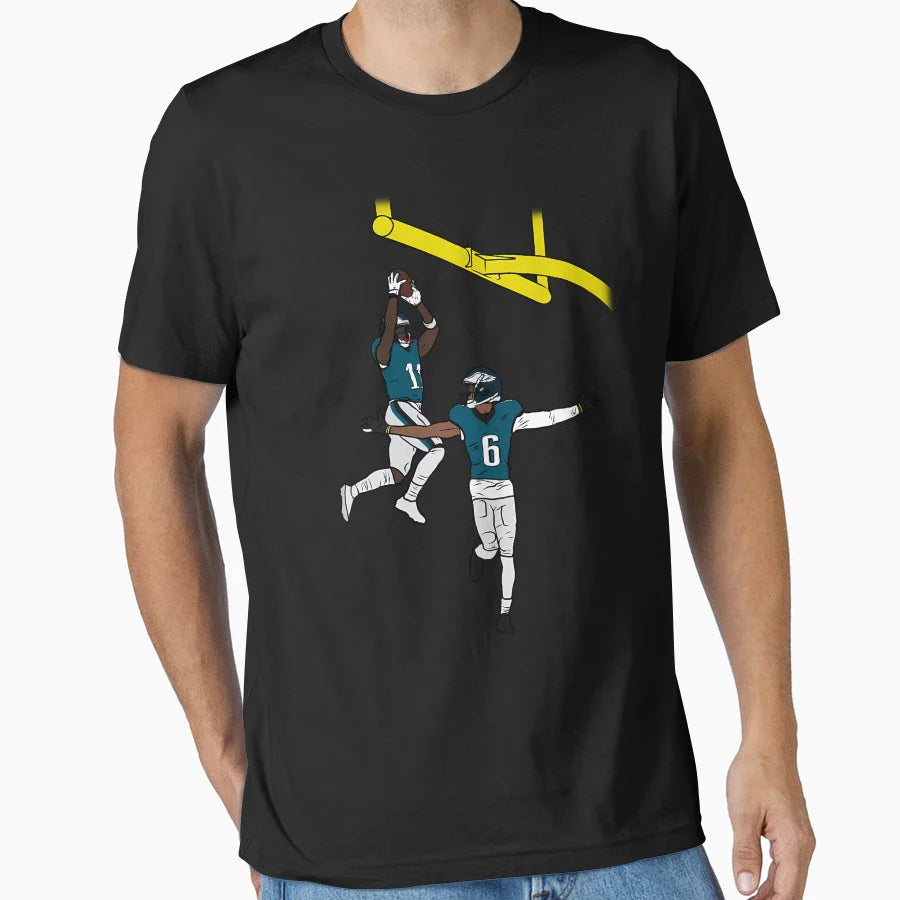 Aj Brown And Devonta Smith Dunk T-Shirt - Novelty Apparel for Adults