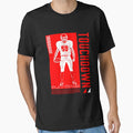 American Football Player T-Shirt - Casual Everyday Wear for Adults
