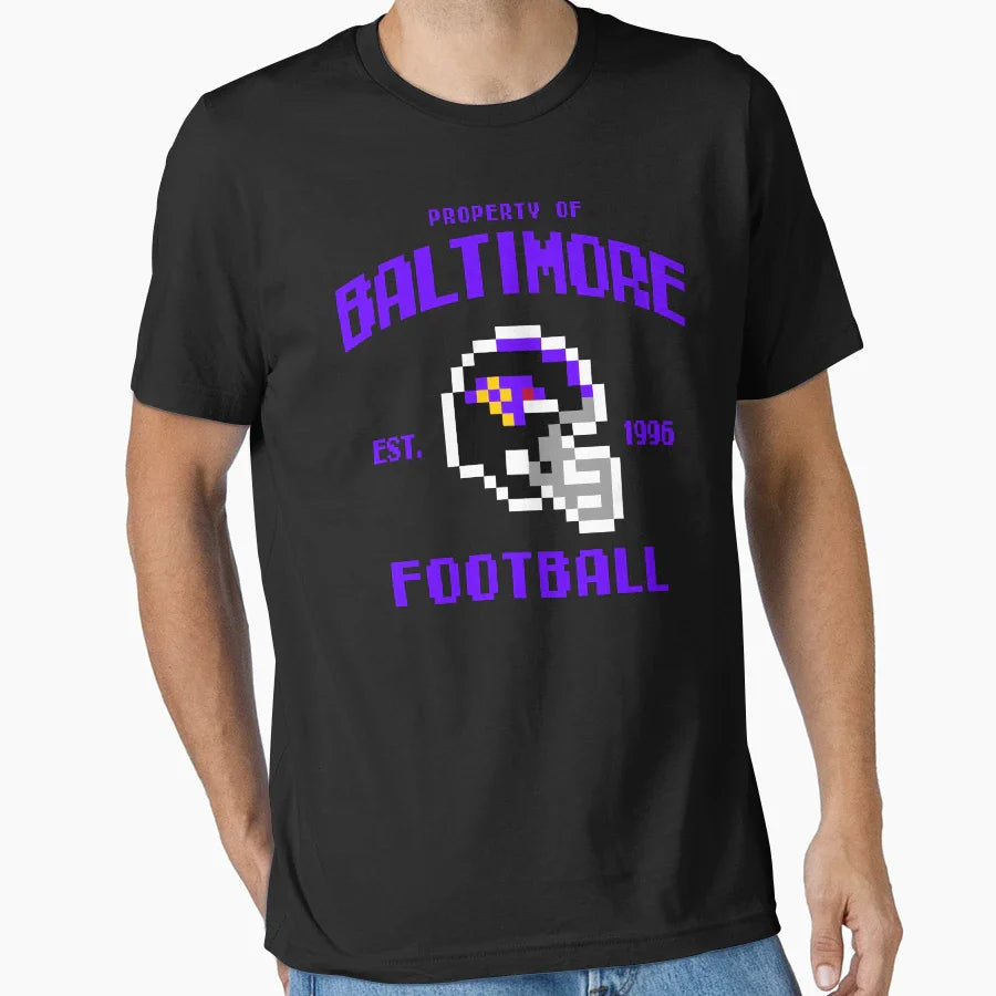Property Baltimore Ravens Football T-Shirt - Streetwear Style Unisex