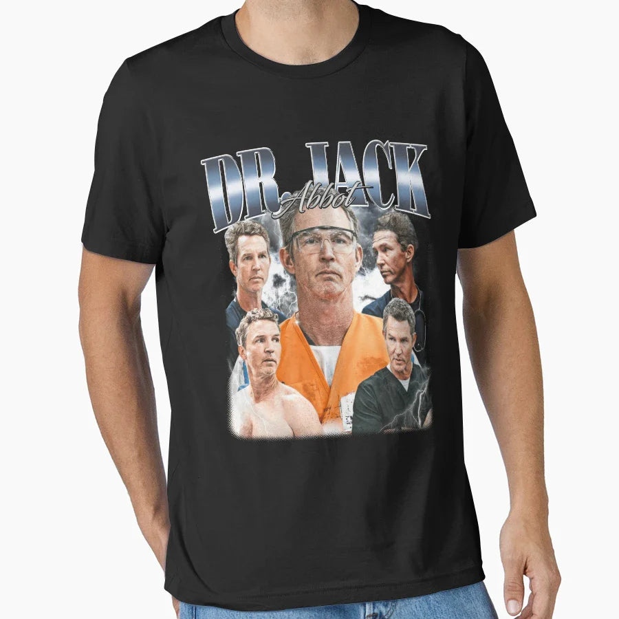 Dr Jack Abbott Pitt T-Shirt - Casual Everyday Wear for Adults