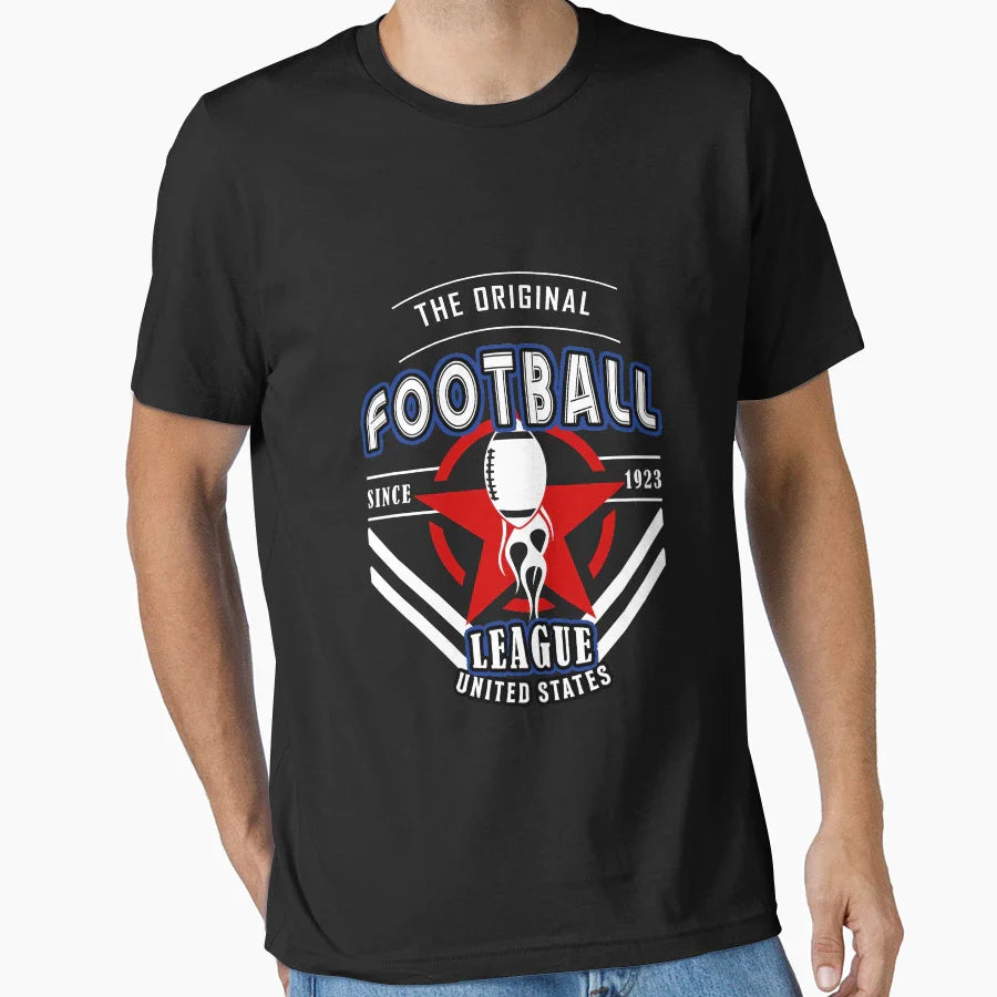American Football T-Shirt - Graphic Print Unisex